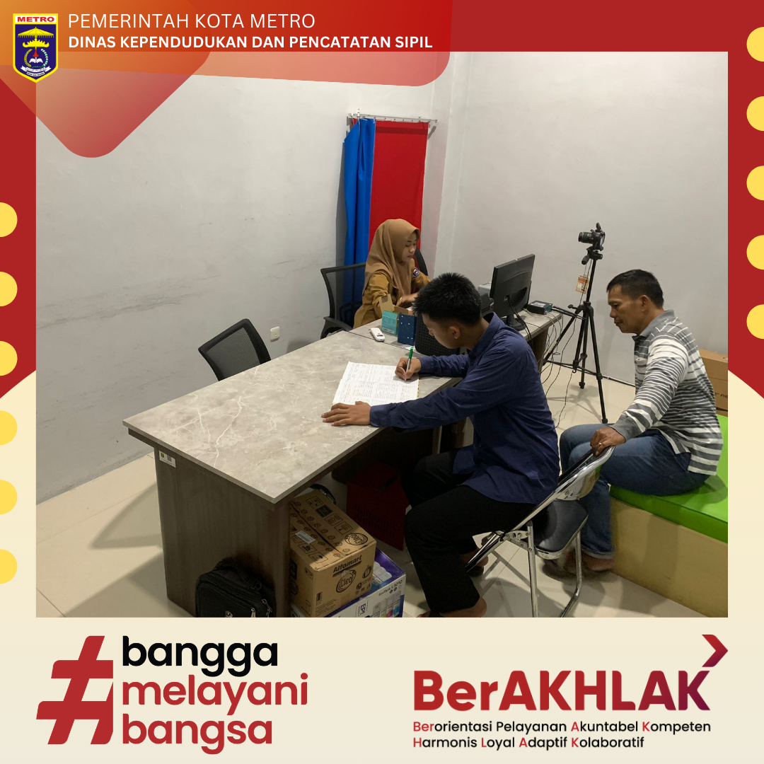 Pelayanan Disdukcapil Pada Mal Pelayanan Publik Kota Metro