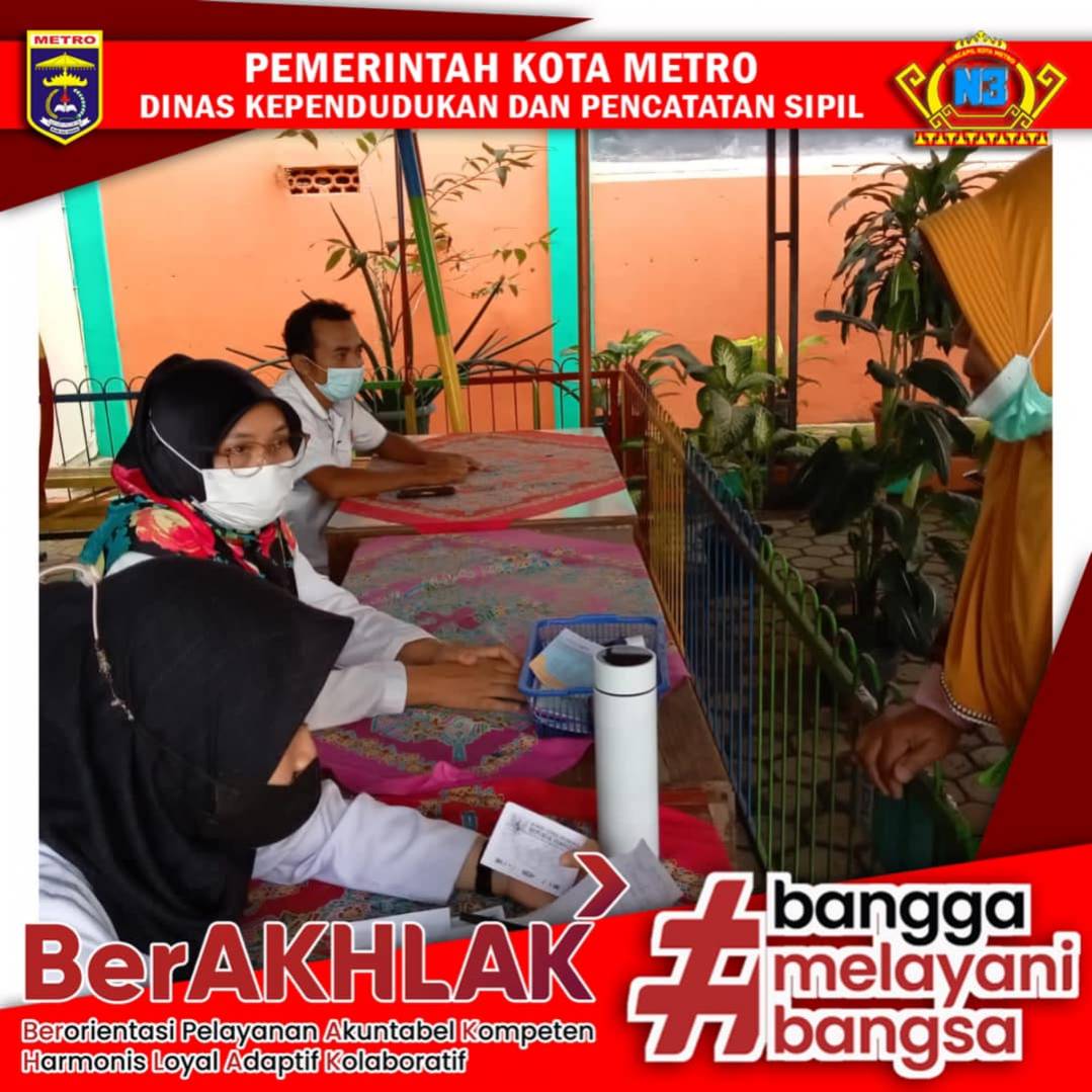 Pelayanan Harian Dinas Dukcapil Kota Metro