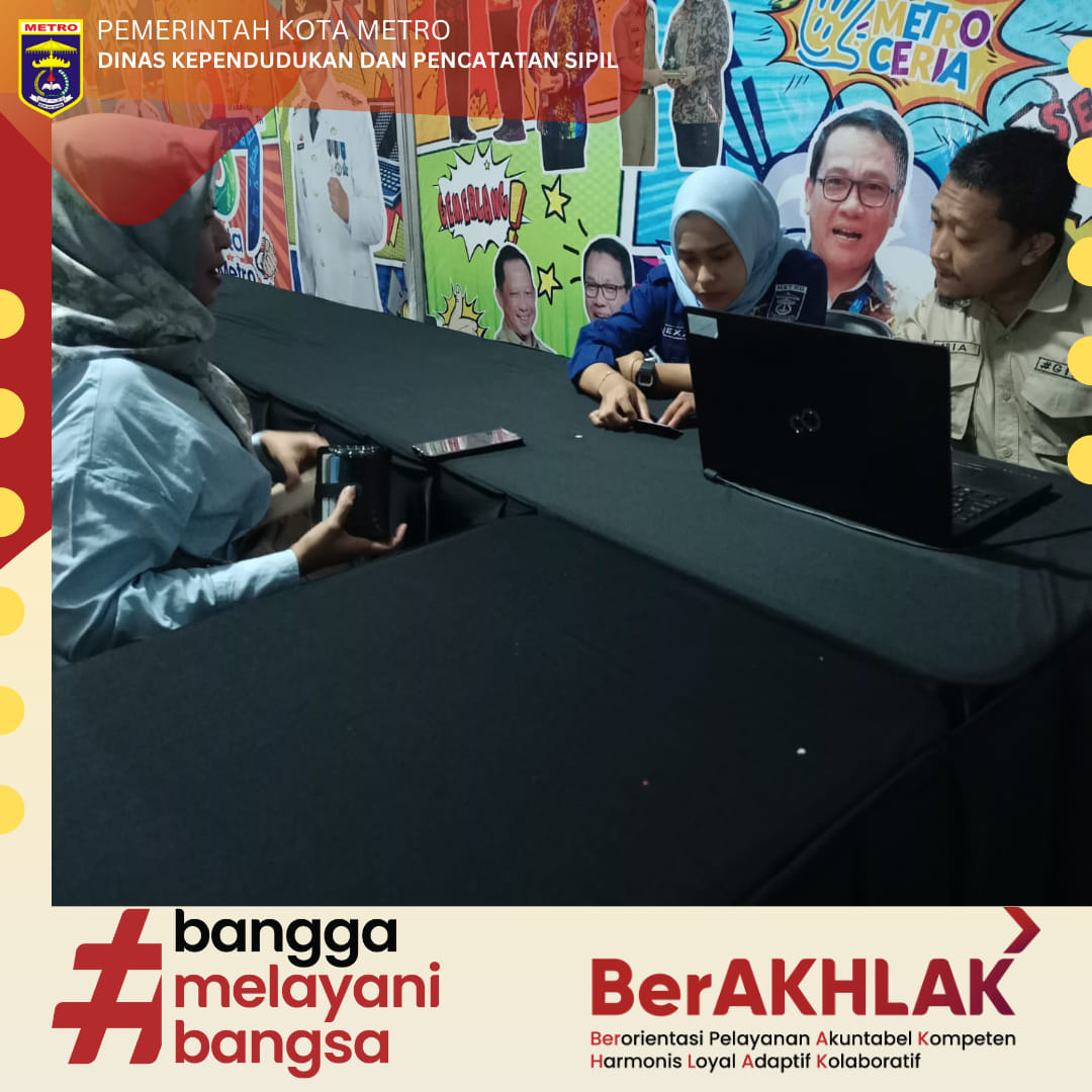Pelayanan Adminduk di Pameran Lapangan Samber