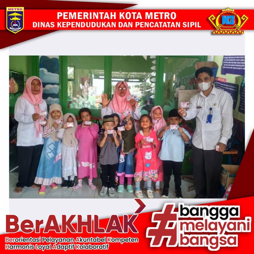 Disdukcapil Kota Metro melaksanakan N3/M3
