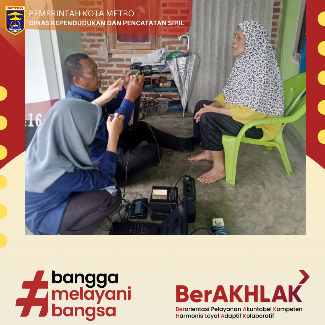 Jemput Bola Perekaman KTP-el Khusus Lansia