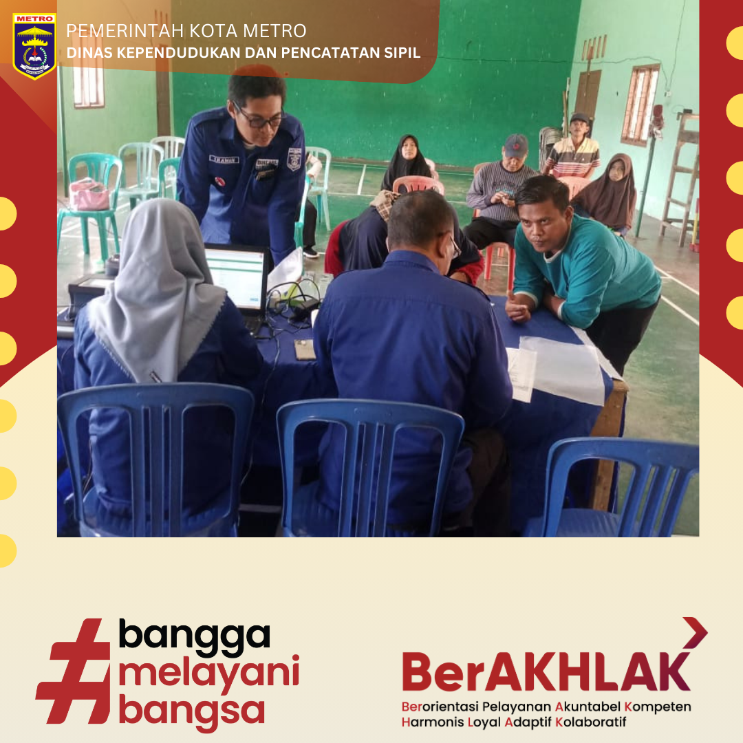 Jemput Bola Perekaman KTP-el dan Aktivasi IKD di Kelurahan Yosomulyo
