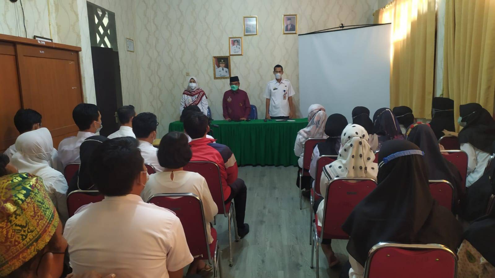 Kegiatan Pengajian Bulan Ramadhan pada Disdukcapil Kota Metro