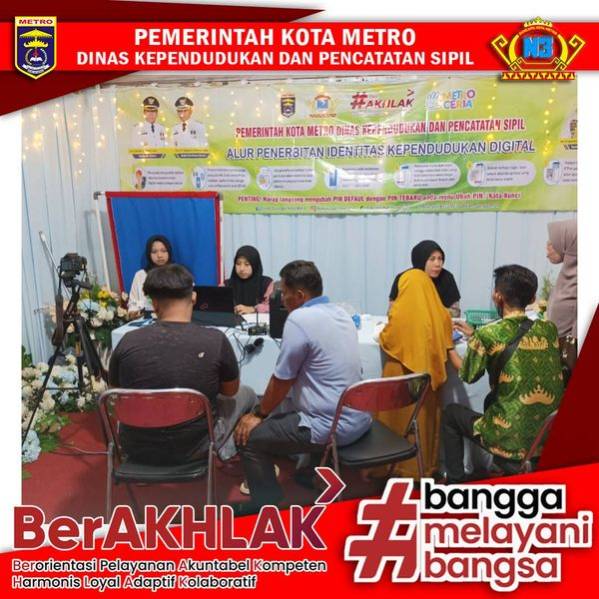 Pelayanan Adminduk di Pameran Lapangan Samber