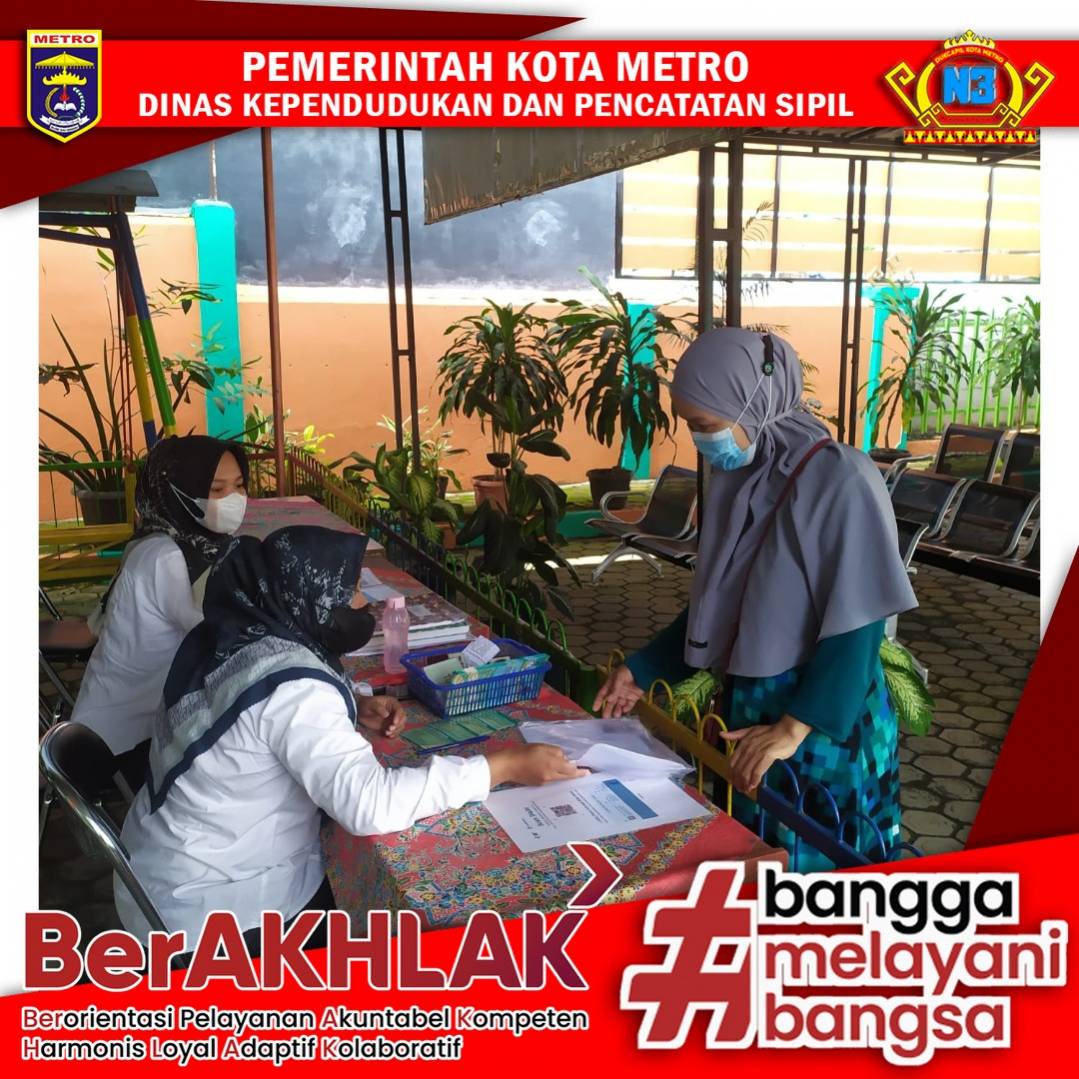Perekaman KTP-el Keliling ke Kelurahan se Kota Metro