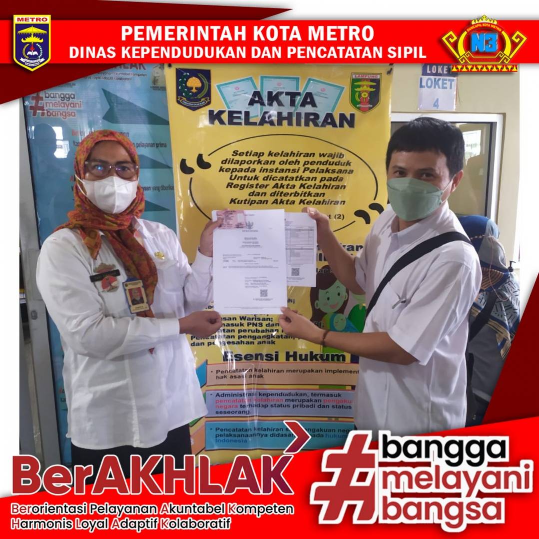 Penyerahan Dokumen Langsung Kepada Warga