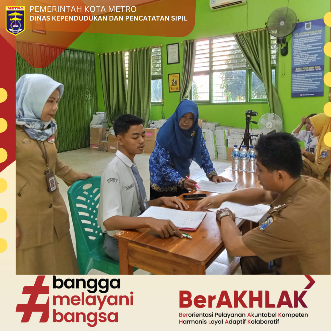 Jemput Bola Perekaman di SMK Negeri 3 Kota Metro