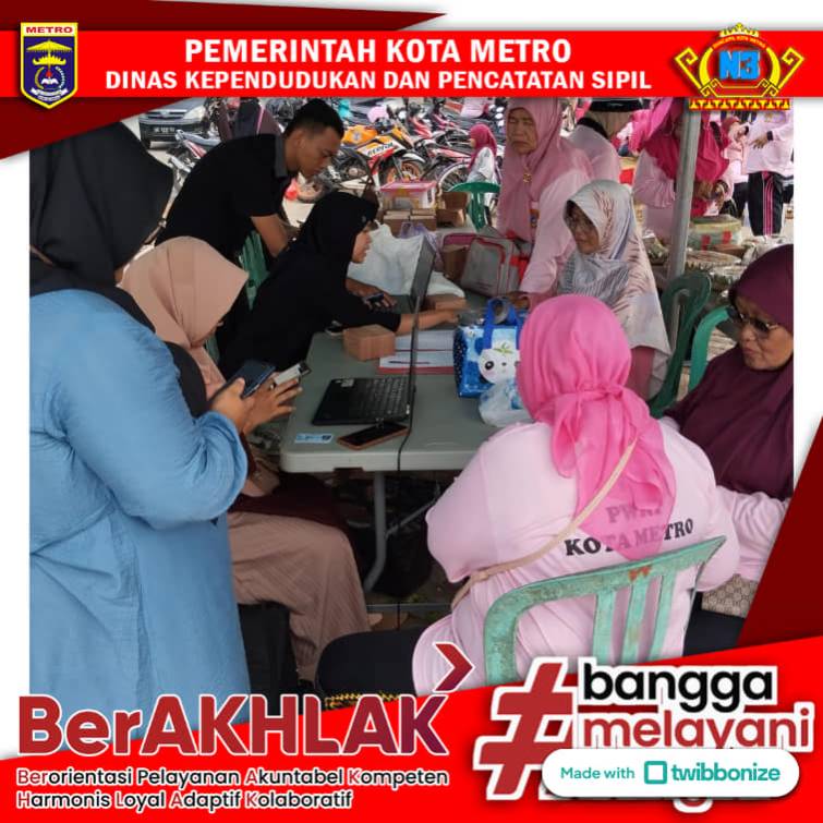 Jemput Bola Pelayanan IKD di Wisma Haji Al-Khairiyah Kota Metro