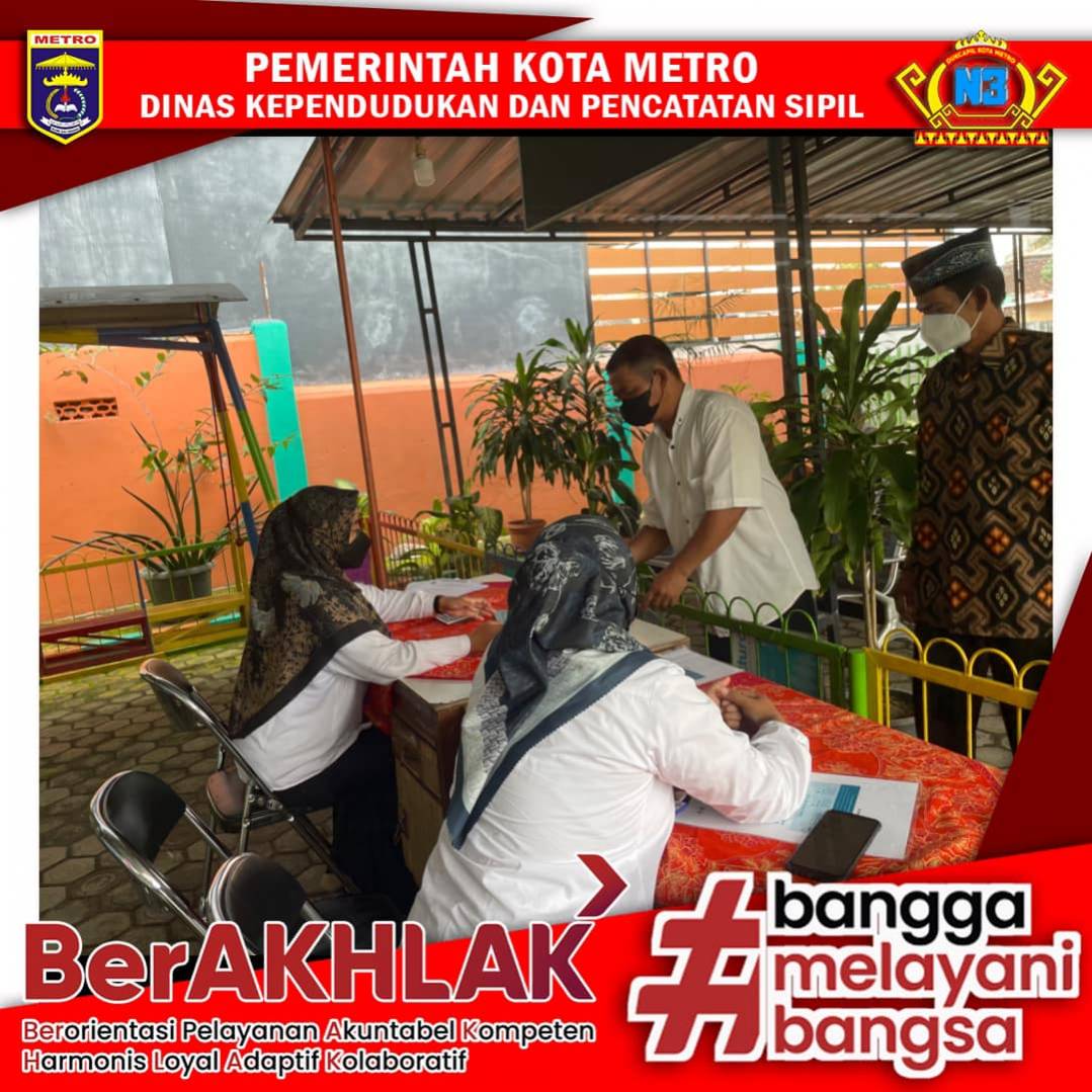 Pelayanan Harian Dinas Dukcapil Kota Metro