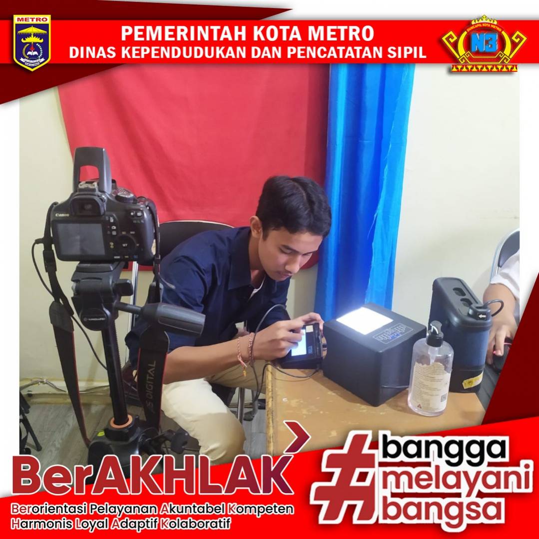 Pelayanan Harian Dinas Dukcapil Kota Metro