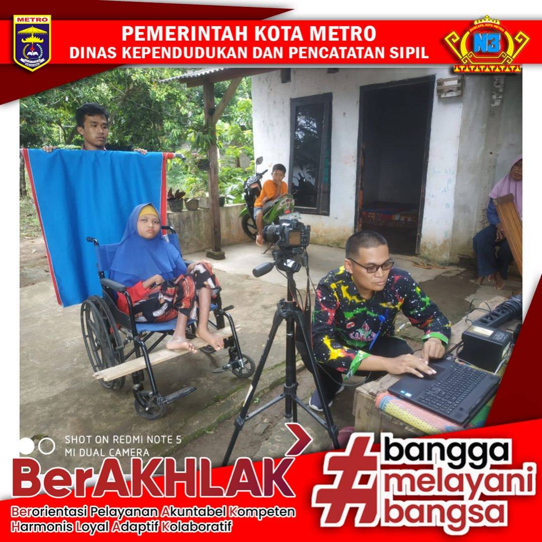 Kegiatan Perekaman KTP-el Khusus Orang Dalam Gangguan Jiwa / Disabilitas