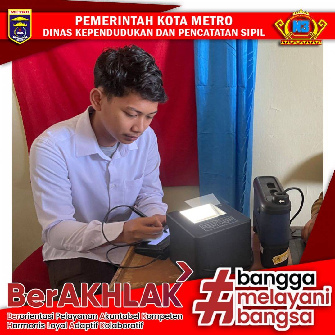 Pelayanan Harian Dinas Dukcapil Kota Metro