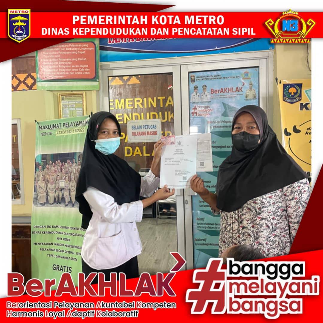 Penyerahan Dokumen Langsung Kepada Warga