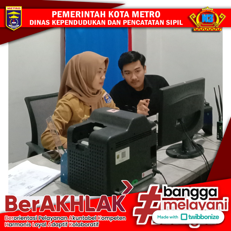 Disdukcapil Hadirkan Pengalaman Unik Perekaman KTP pada Mal Pelayanan Publik Kota Metro