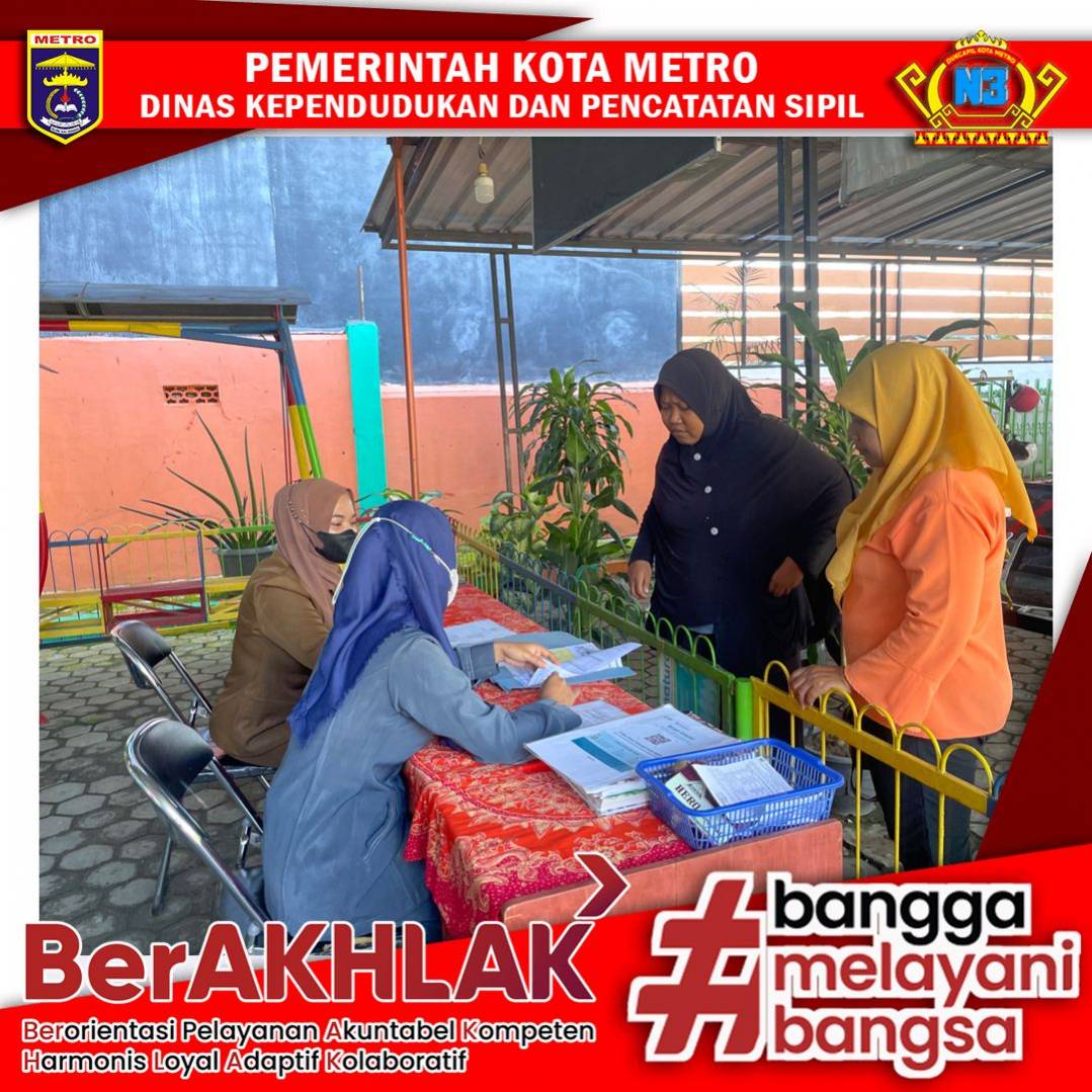 Pelayanan Harian Dinas Dukcapil Kota Metro