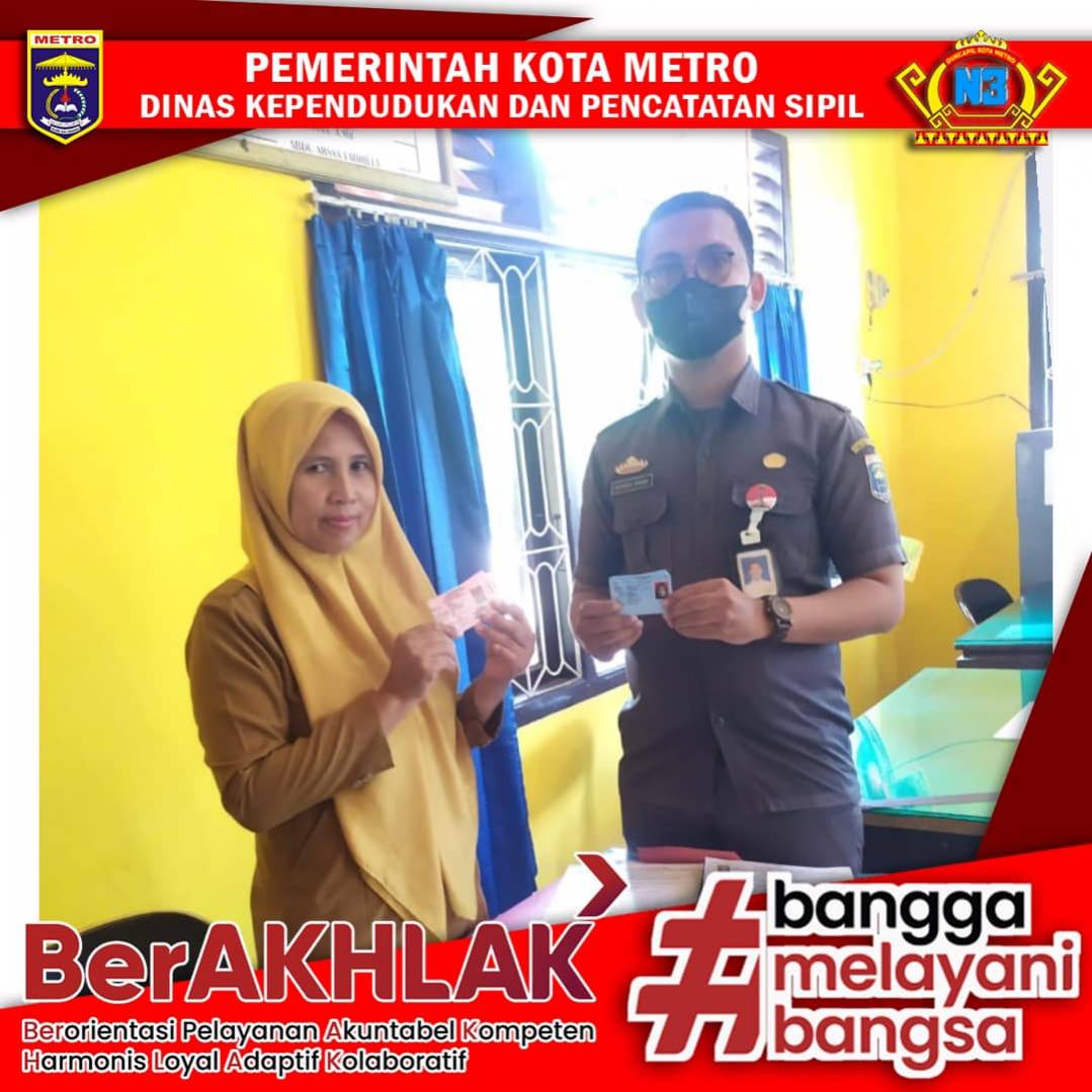 Perekaman KTP-el Keliling ke Kelurahan se Kota Metro