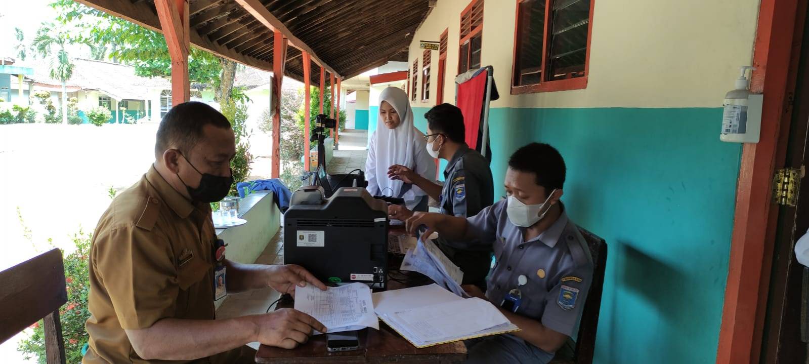 Perekaman KTP-el Keliling ke Sekolah