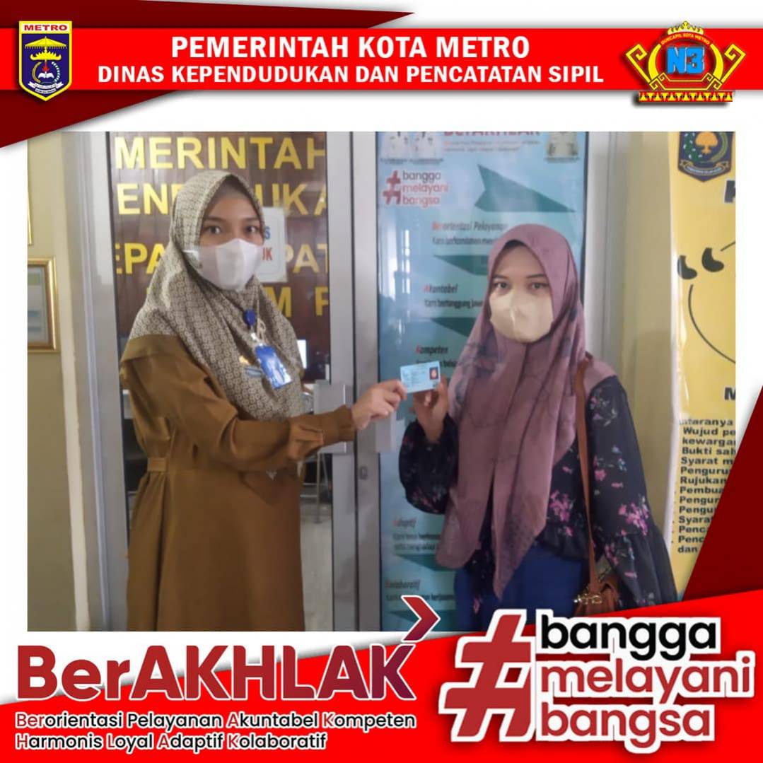 Pelayanan Harian Dinas Dukcapil Kota Metro
