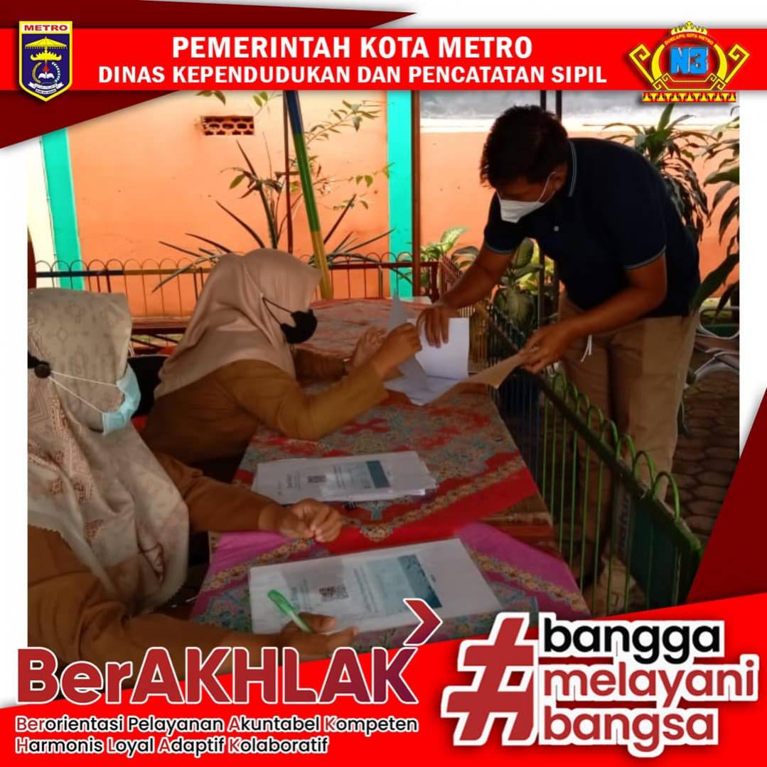 Pelayanan Harian Dinas Dukcapil Kota Metro