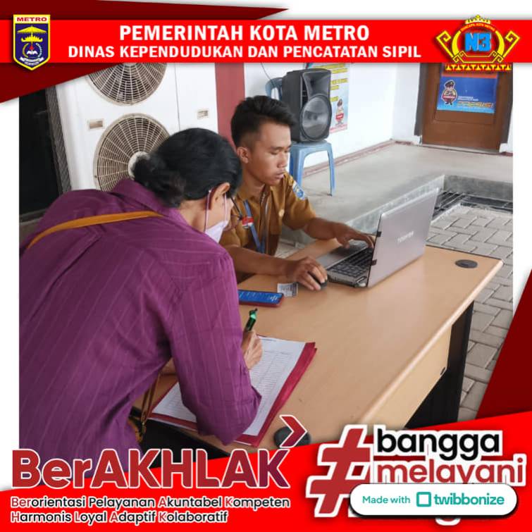 Jemput Bola Pelayanan IKD di SAMSAT KOTA METRO