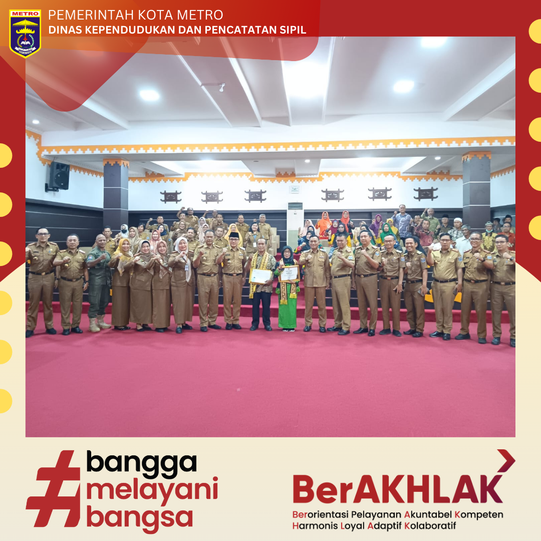 Launching program "MASDI" Memasuki Masa Purnabakti Dokumen Kependudukan Langsung Jadi