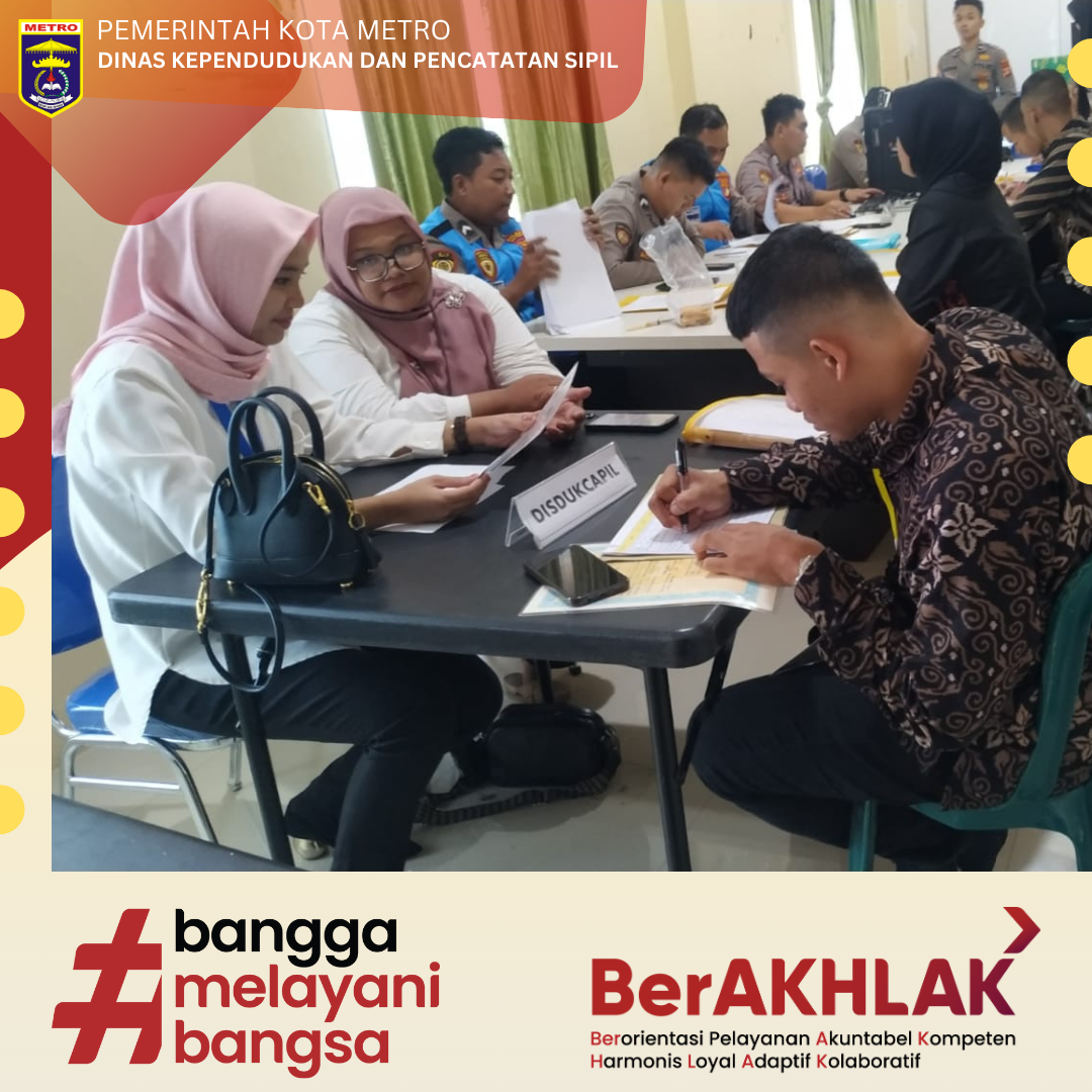 Kegiatan Verifikasi Berkas di Polres Metro