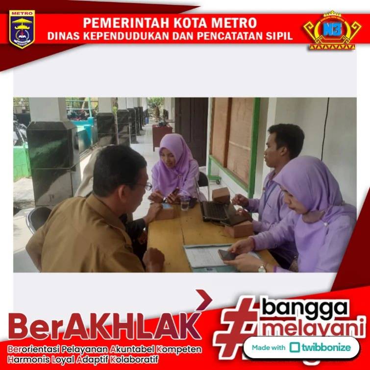 Jemput Bola Pelayanan IKD di LEC KARTIKATAMA METRO