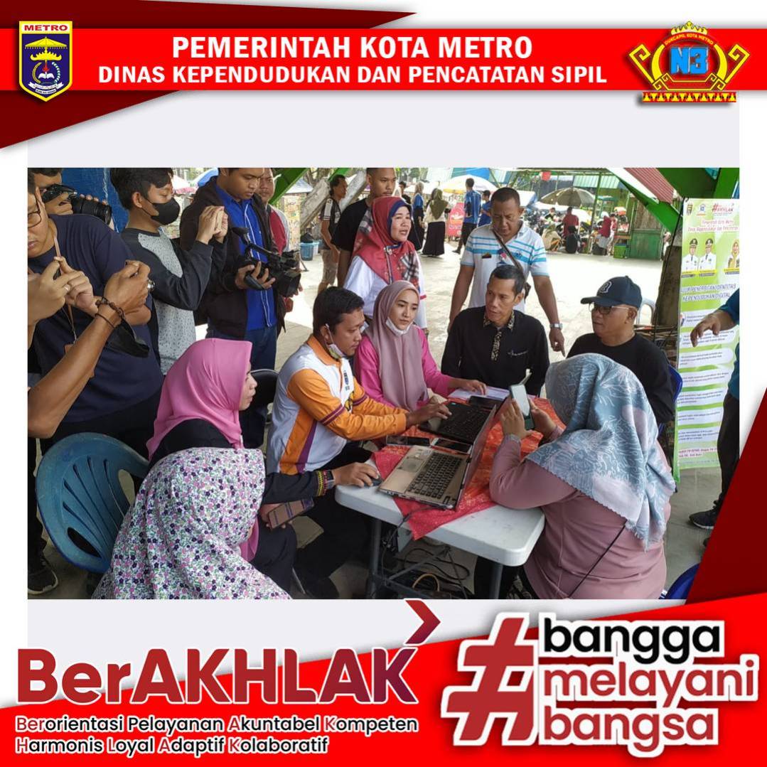Jemput Bola pelayanan Pembuatan Identitas Kependudukan Digital (IKD)