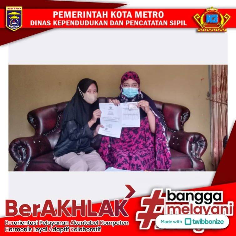 Pelayanan Jemput Bola Mingguan Dinas Dukcapil Kota Metro