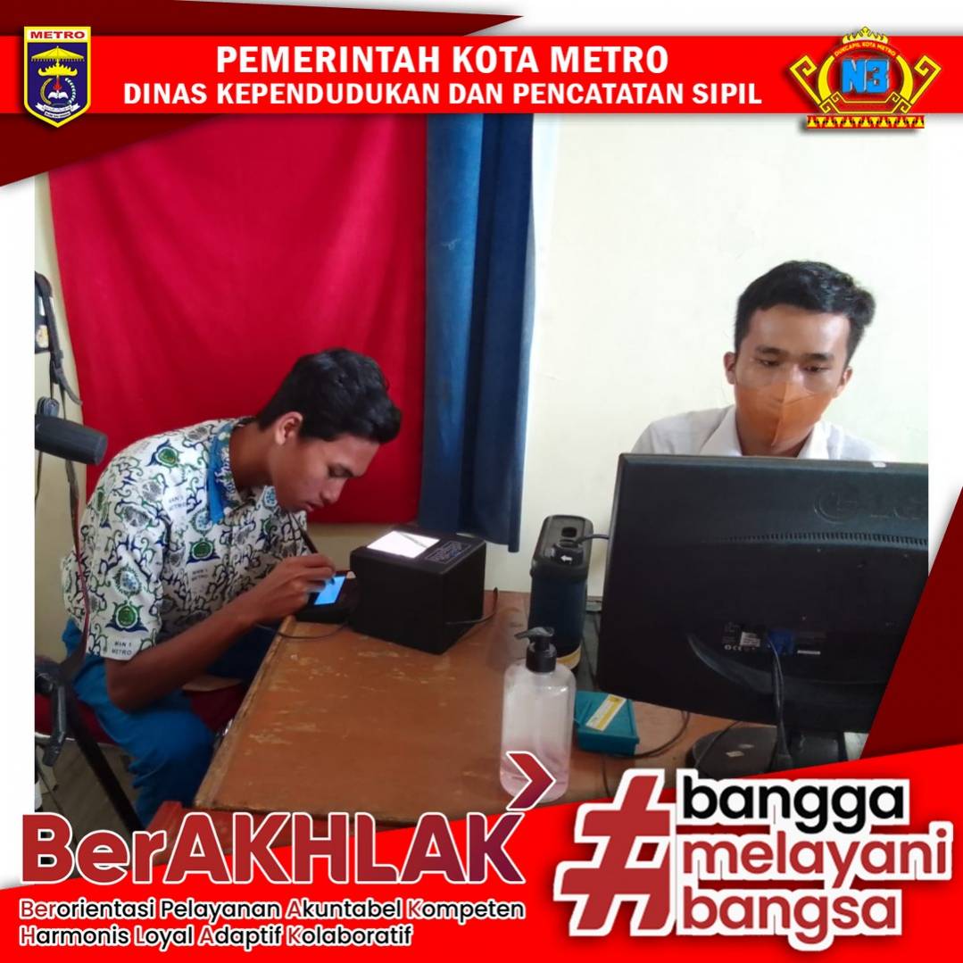 Pelayanan Harian Dinas Dukcapil Kota Metro