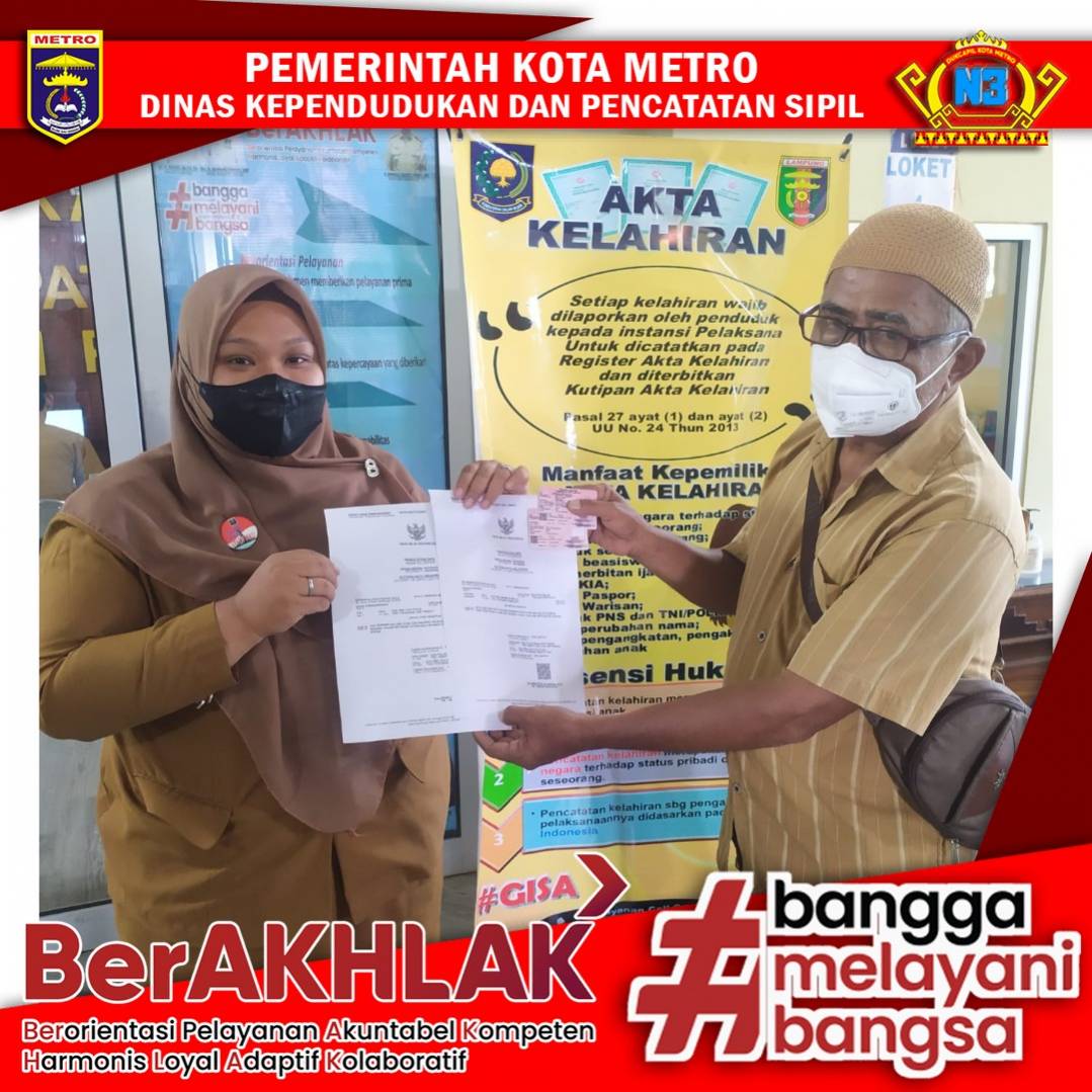 Penyerahan Dokumen Langsung Kepada Warga