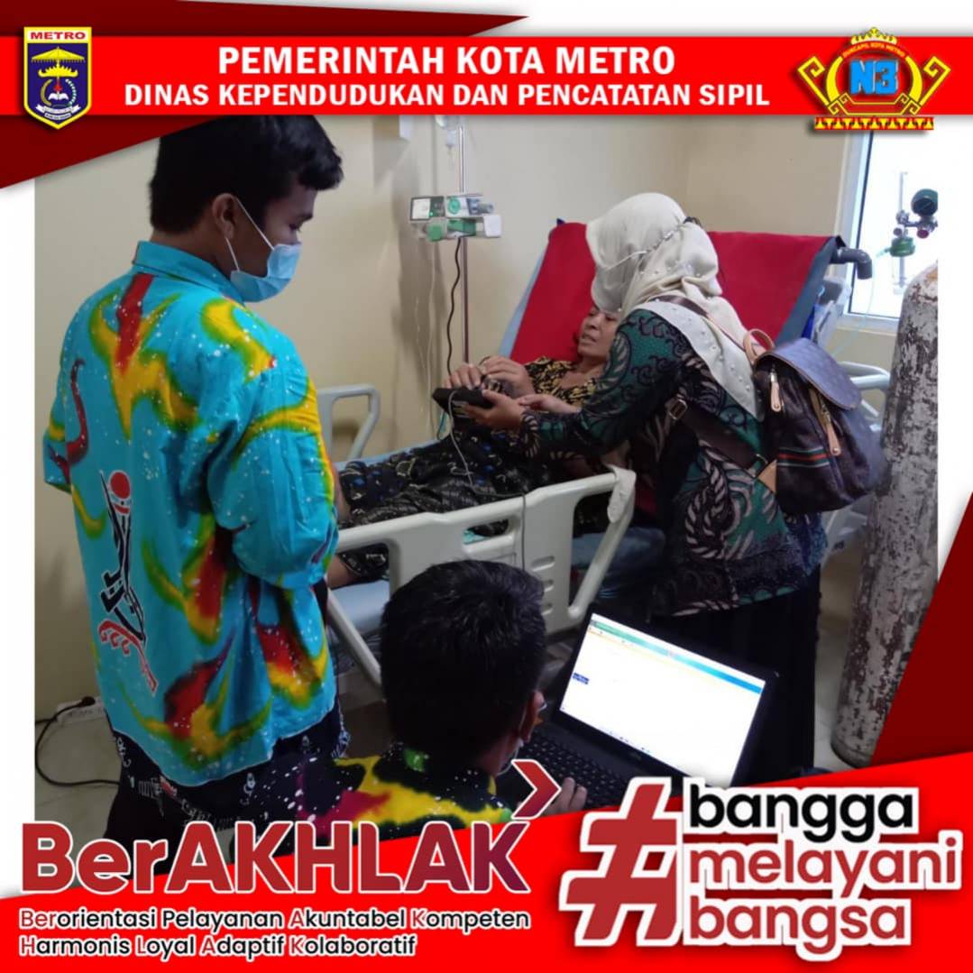 Perekaman KTP Elektronik bagi orang Sakit
