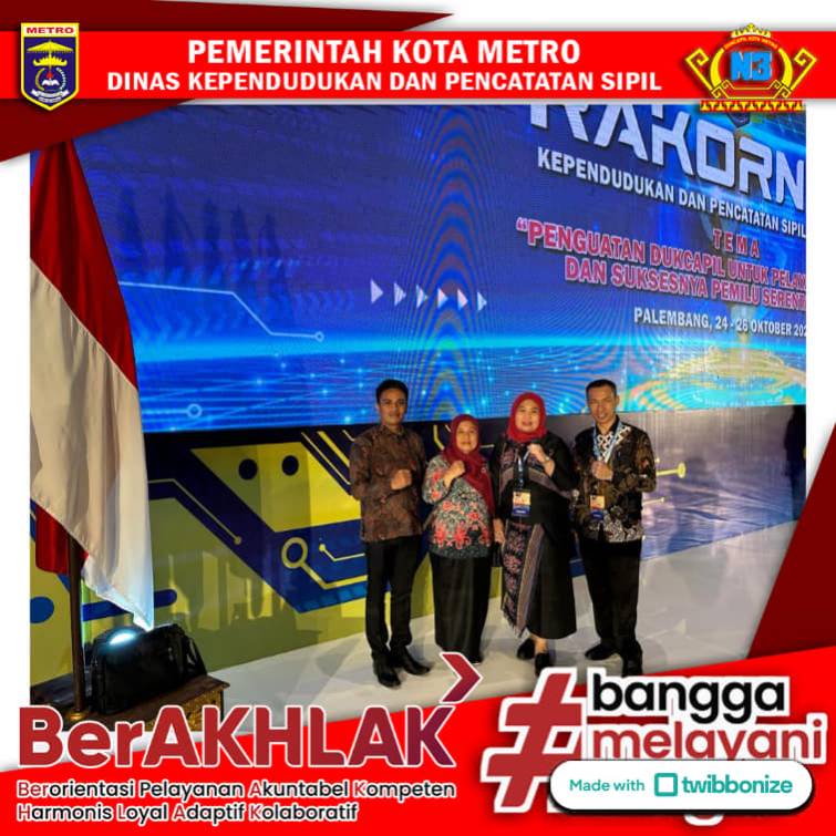 Rapat Koordinasi Nasional Dukcapil di Palembang  Tahun 2023