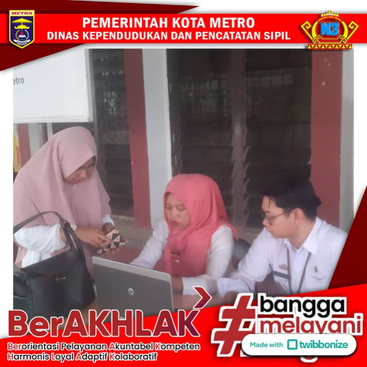 Jemput Bola Pelayanan IKD di SAMSAT KOTA METRO