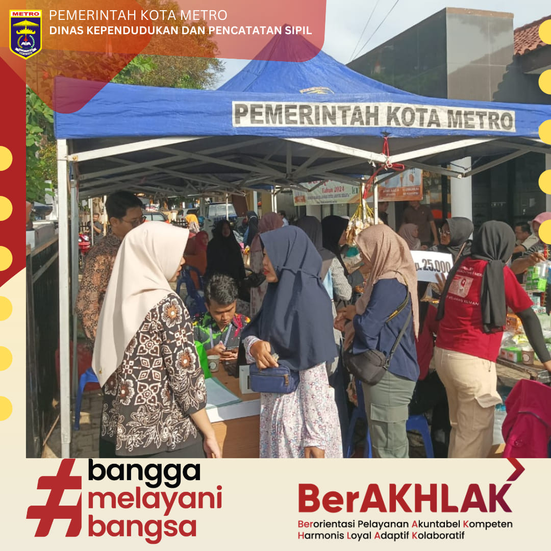 Aktivasi IKD pada acara Bazar Jum'at