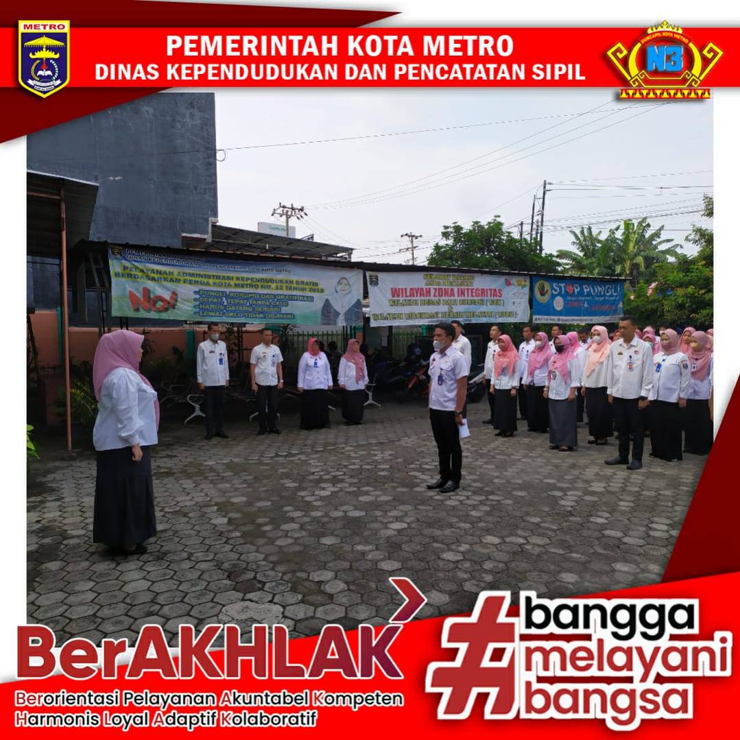 Pelaksanaan Apel pagi