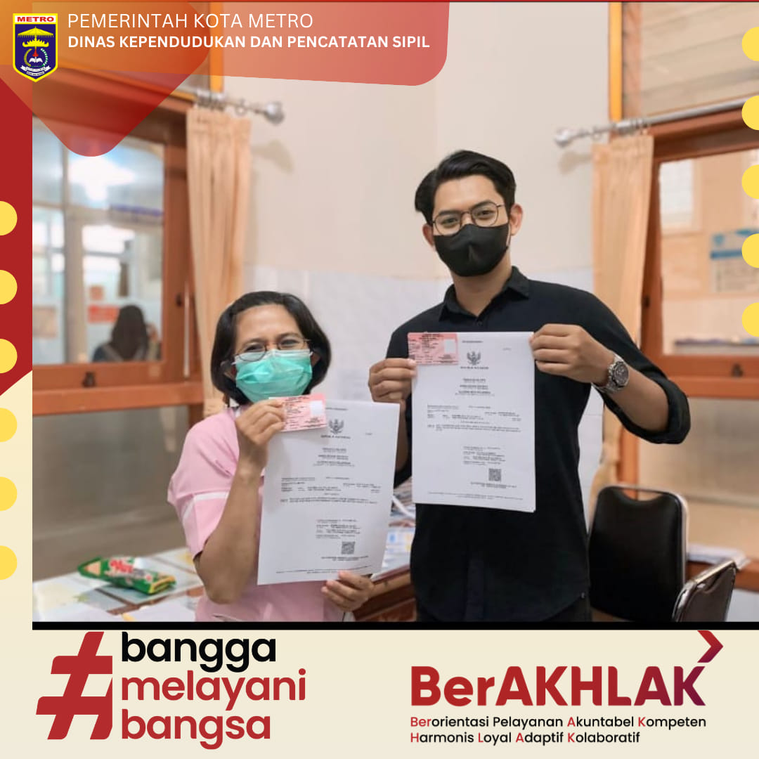 Jemput Bola Mingguan Dukcapil Metro
