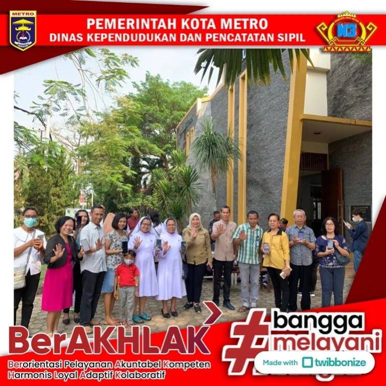 Jemput Bola Pelayanan IKD di Gereja Katolik Paroki Hati Yesus Yang Maha Kudus