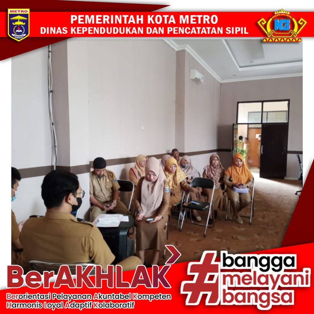 emput Bola pelayanan Pembuatan Identitas Kependudukan Digital (IKD) pada Dinas Pekerjaan Umum dan Tata Ruang Kota Metro