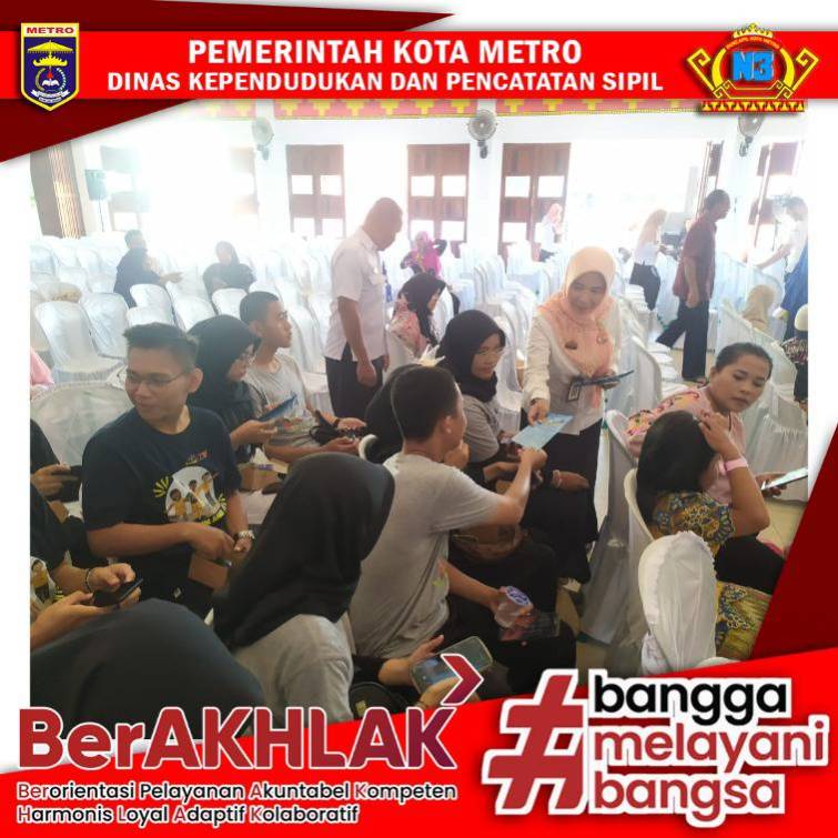 Jemput Bola Pelayanan IKD pada Acara Hari Anak Nasional Tahun 2023
