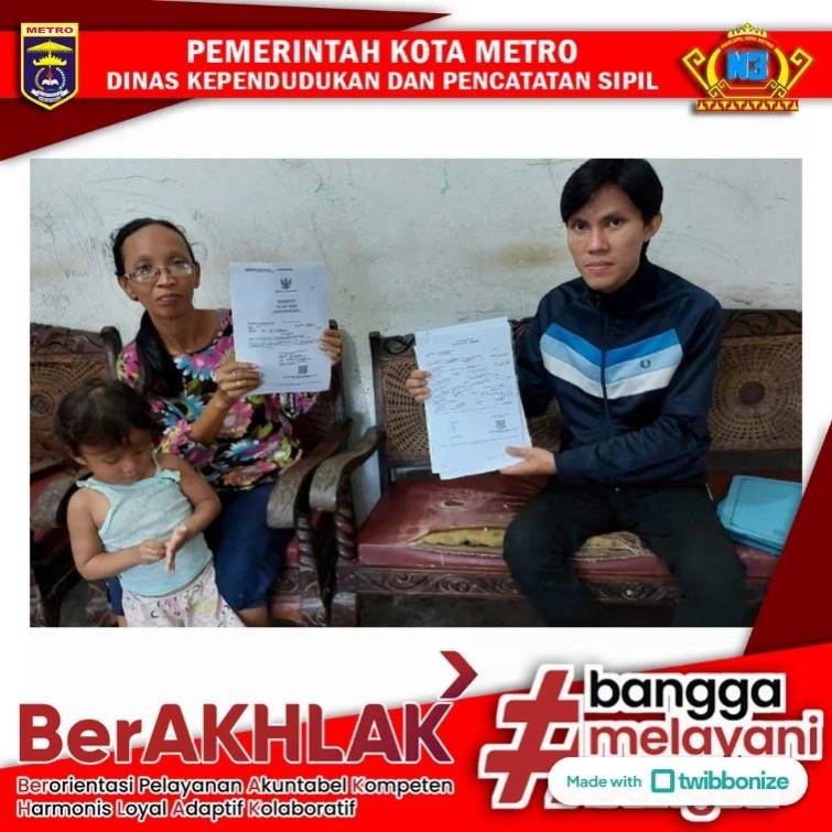 Pelayanan Jemput Bola Mingguan Dinas Dukcapil Kota Metro
