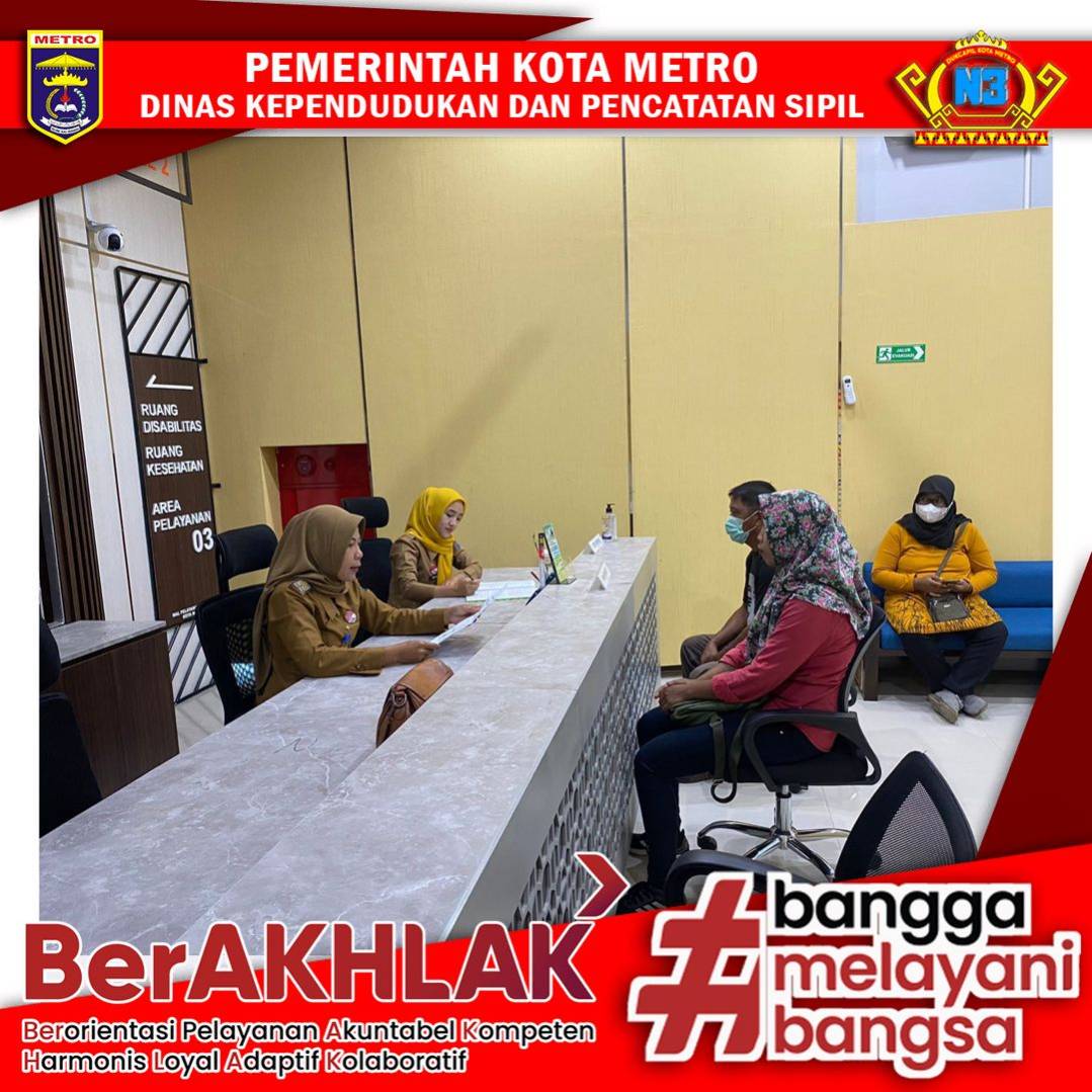 Pelayanan pada Lounching Mal Pelayanan Publik di Kota Metro