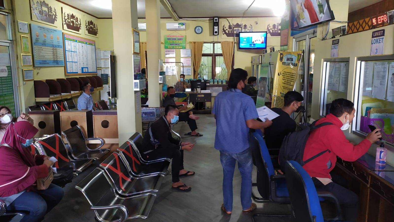 Pelayanan Harian Dinas Dukcapil Kota Metro