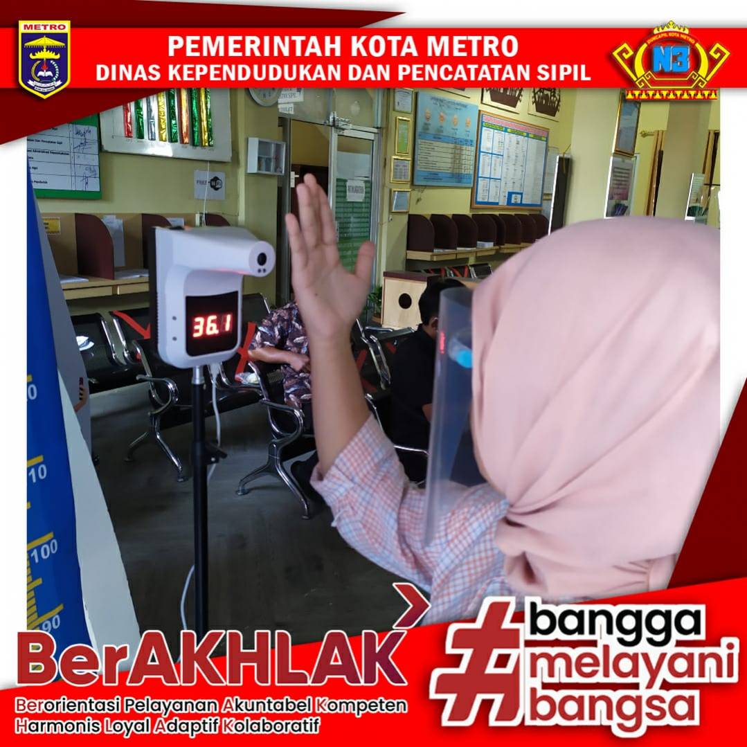 Pelayanan Harian Dinas Dukcapil Kota Metro