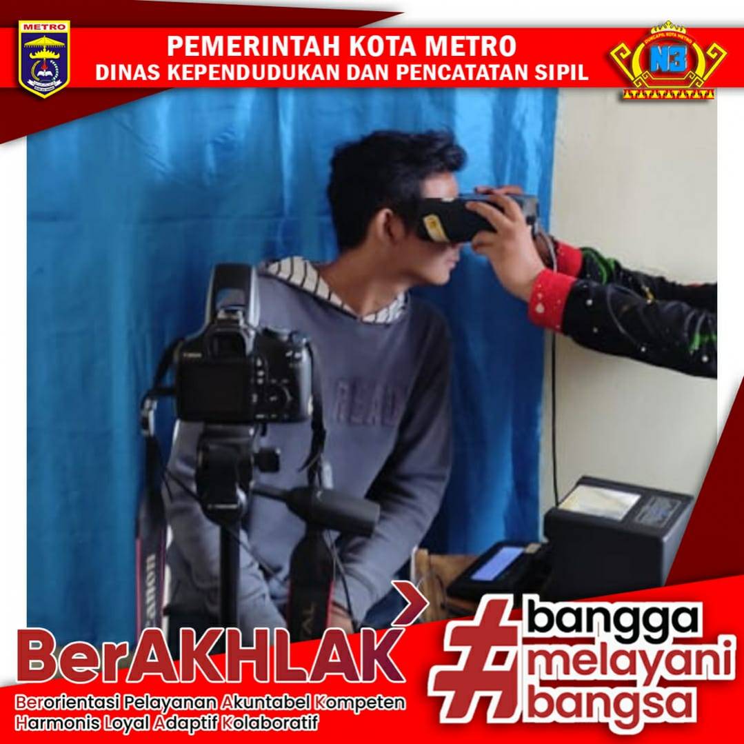 Pelayanan Harian Dinas Dukcapil Kota Metro