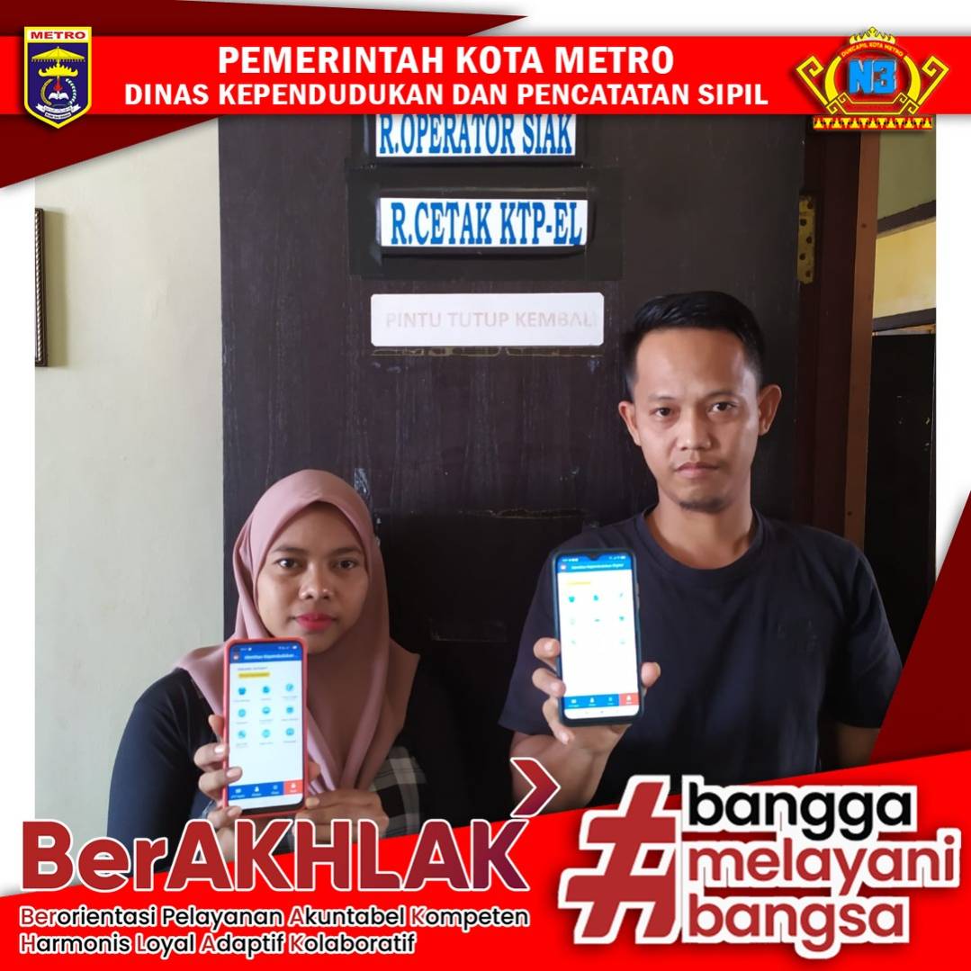 Pelayanan Harian Dinas Dukcapil Kota Metro