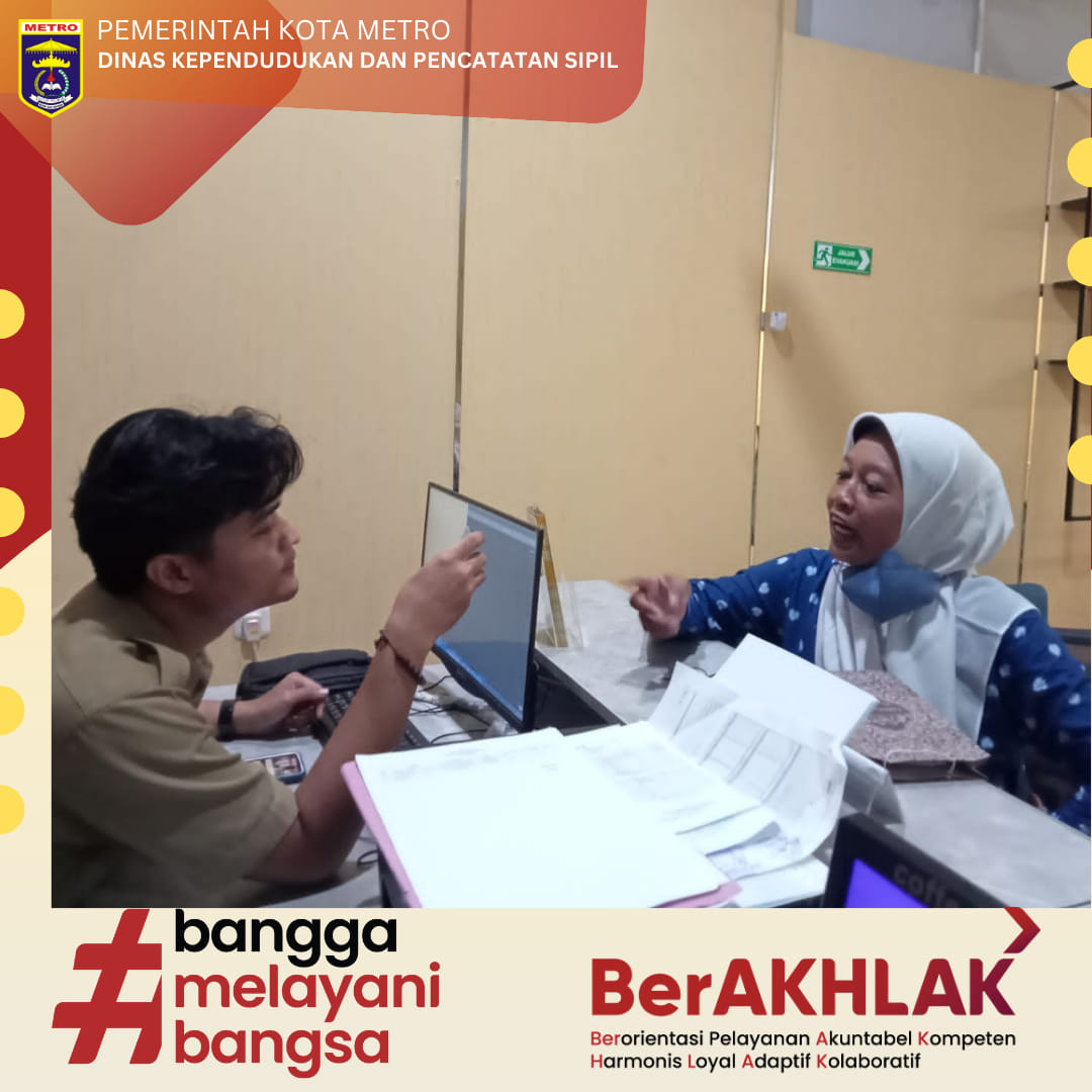 Pelayanan Adminduk Pada MPP Kota Metro
