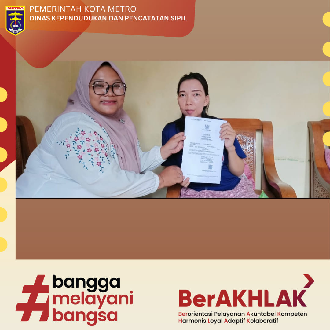 Jemput Bola Penyerahan Dokumen Kependudukan 