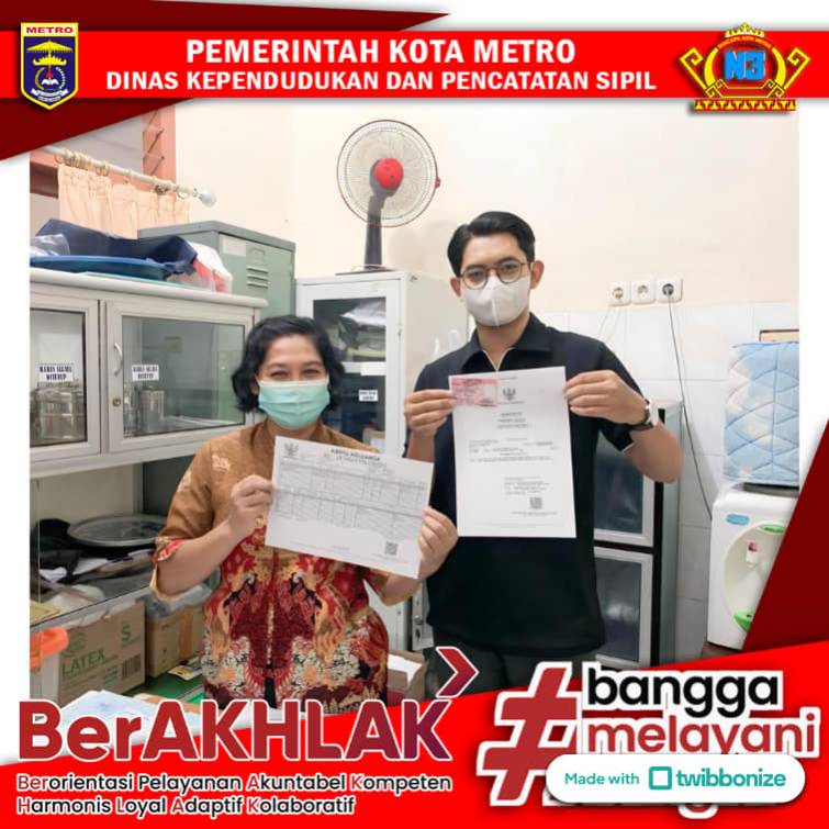 Pelayanan Jemput Bola Mingguan Dinas Dukcapil Kota Metro