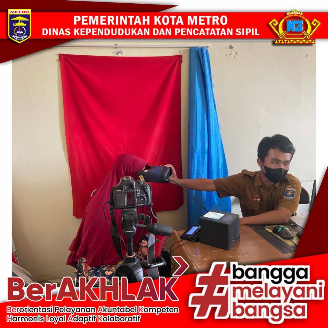 Pelayanan Harian Dinas Dukcapil Kota Metro